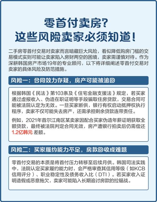 零首付买房法律风险_二手房做低首付可靠吗_负首付操作方式