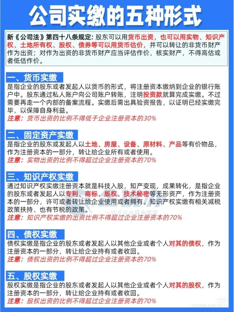 开股份公司要满足哪些条件？30秒看懂注册资本、出资方式等关键要求