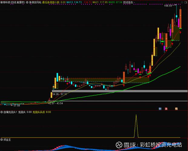 通达信新涨停回马枪主图\追踪强势提钱上车\主图公式_涨停回马枪公式选股_涨停回马枪指标用法