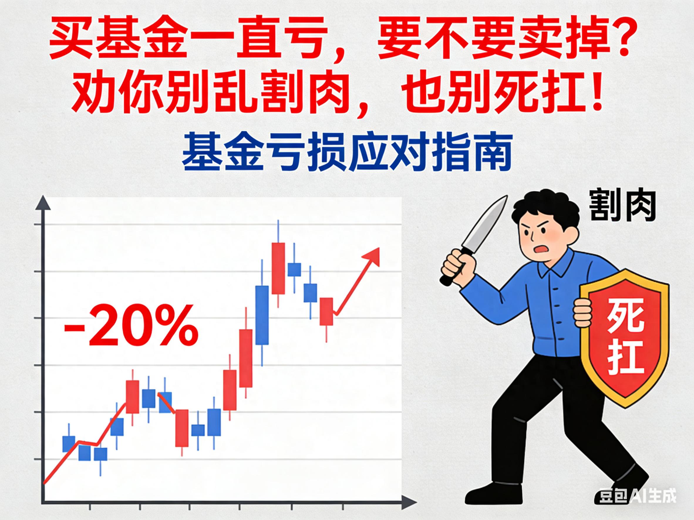 基金一直亏怎么办？分清情况，该割就割，别死扛