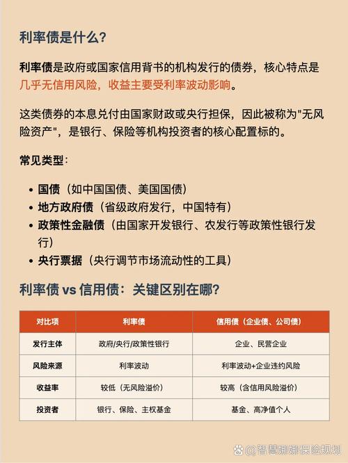 利率债券是什么？包含哪些品种？地方政府债又有啥特点用途？