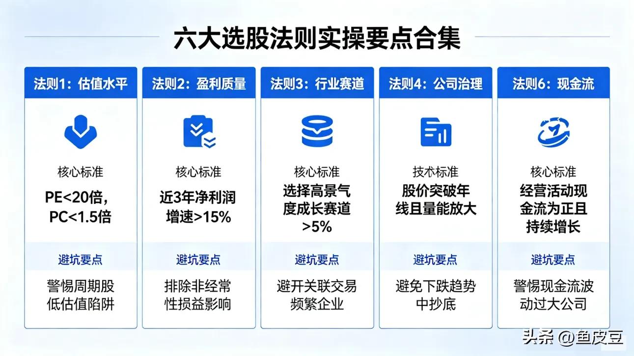 股票主要看哪几个指标_六大选股法则详解_A股选股法则